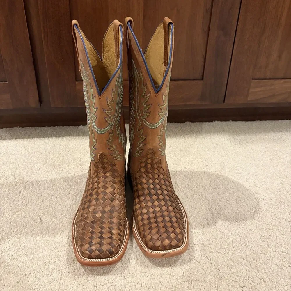 Try On Demo Horse Power Men’s Unbeweavable Western Boots Leather HP1758 Size 9.5